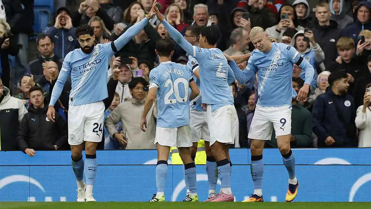 مانشستر سيتي يكتسح مانشستر يونايتد 3-0 في الدوري الإنجليزي