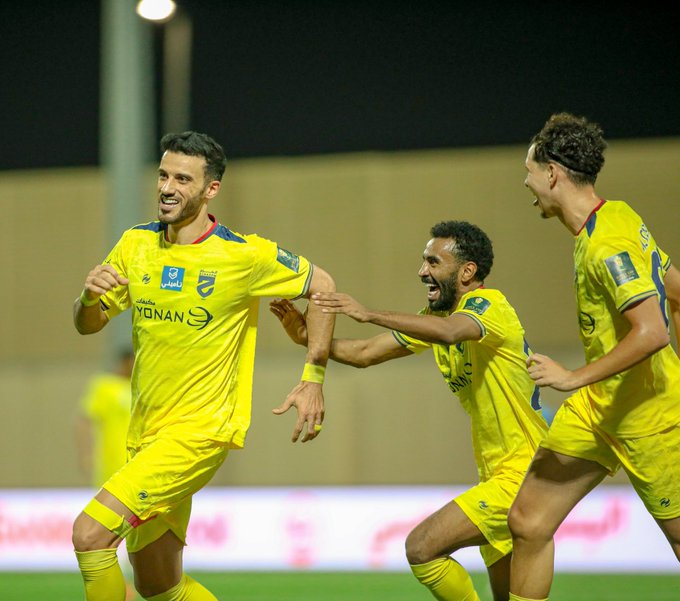 الحزم يتجاوز نيوم ويتأهل إلى ثمن نهائي كأس الملك
