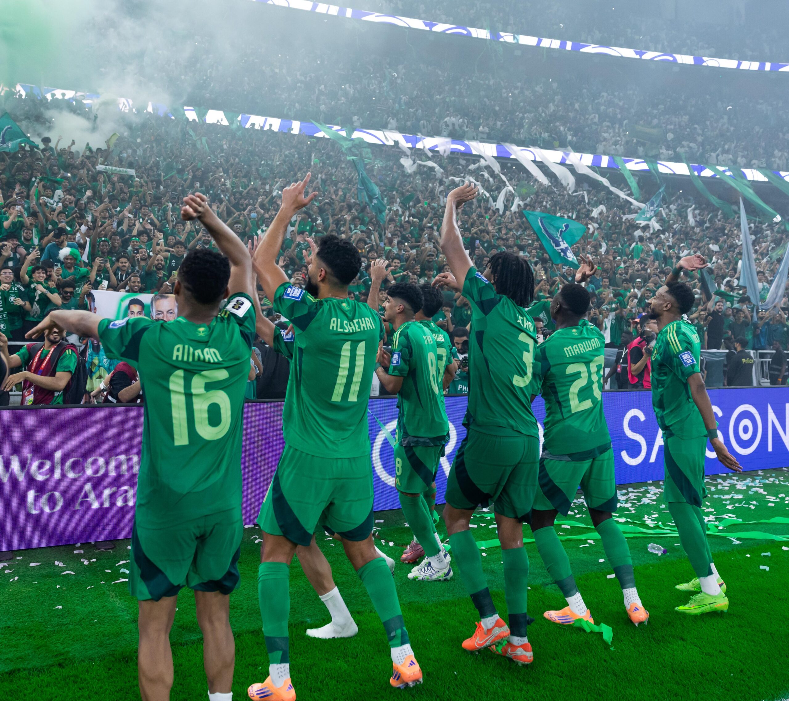 «الآسيوي» يهنئ المنتخب السعودي بعد التأهل لكأس العالم 2026
